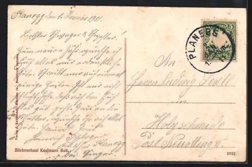 AK Planegg, Marie Elch, Ortsansicht