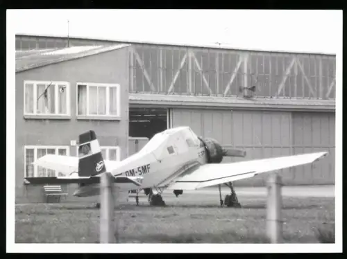 Fotografie Flugzeug Zlin Z37 Interflug DM-SMF, Sprüh- und Streuflugzeug
