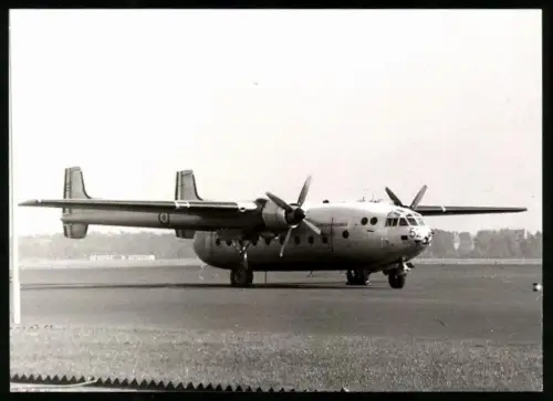 Fotografie Flugzeug Nord Atlas der Royal Air Force No. 52