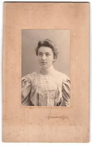 Fotografie Günther, Hohenmölsen, Porträt einer jungen Frau