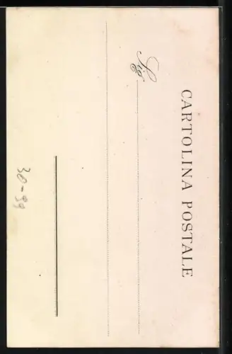 AK Statue eines Soldaten in Uniform, Statua dello Sculture Emilio Trombara