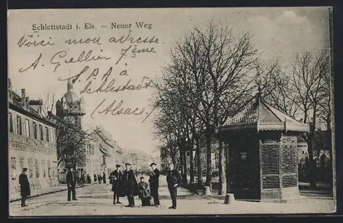 AK Schlettstadt, Neuer Weg