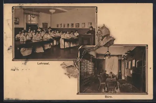 AK Strasbourg /Els, Salle de classe et bureau de l`école de cuisine et d`économie domestique