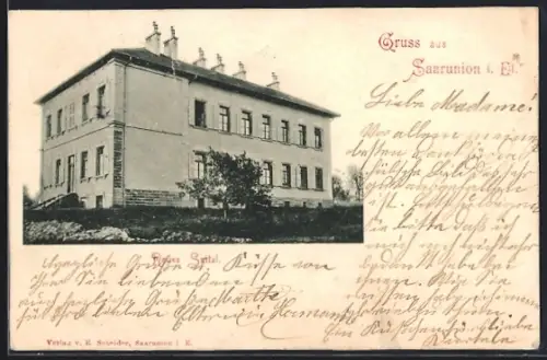 AK Saarunion i. Els., Neues Spital