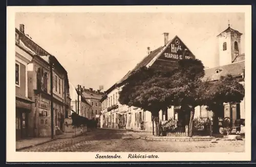 AK Szentendre, Rákóczi-utca