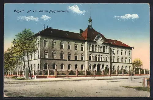 AK Cegléd, M. kir. állami fögymnasium