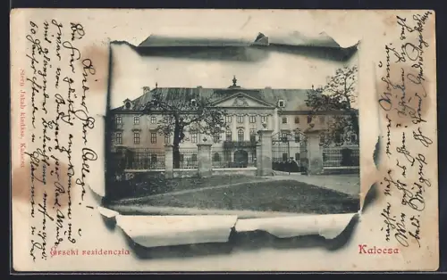 AK Kalocsa, Érseki rezidenczia