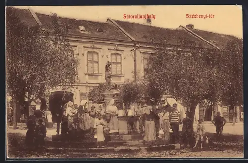 AK Sátoraljaujhely, Széchenyi-tér