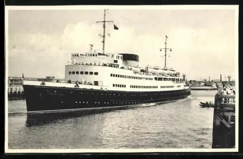 AK Ostende, Das Postboot Koning Albert Ostende-Dover, Passagierschiff