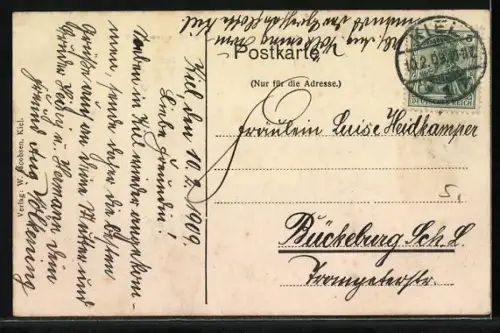 AK Torpedoboote gehen durch die Linie der Kriegsschiffe zum Angriff vor