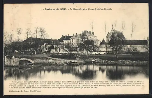 AK Sainte-Colombe, Le Monastère et la Ferme de Sainte-Colombe