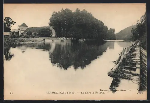 AK Vermenton /Yonne, La Cure à Reigny
