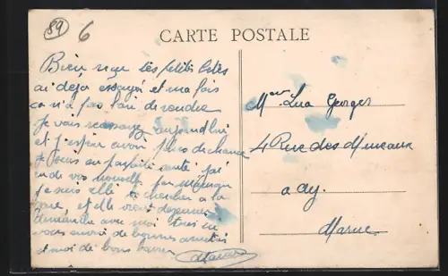 AK Auxerre, Vue sur l`Yonne en amont du Pont Paul-Bert