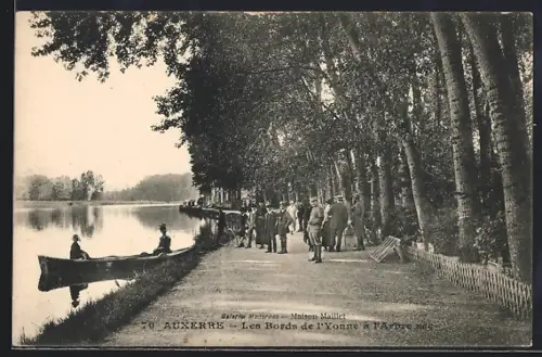 AK Auxerre, Les Bords de l`Yonne à l`Abbaye