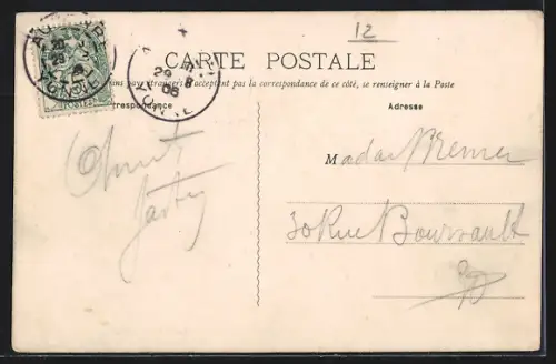 AK Auxerre, Les Bords de l`Yonne à l`Arbre Sec