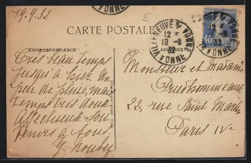 AK Auxerre, Le Pont Neuf, l`Hôpital et la Cathédrale