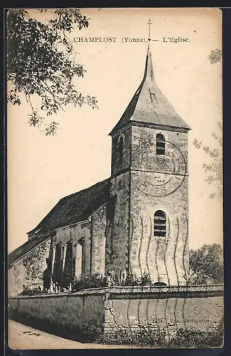 AK Champlost /Yonne, L`Église