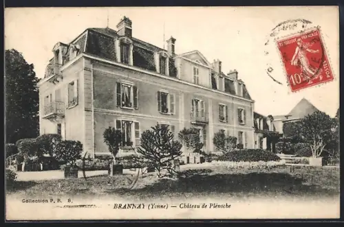 AK Brannay /Yonne, Château de Plincohe