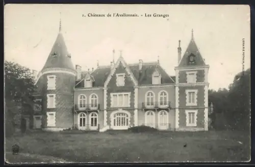 AK Avallon, Châteaux de l`Avallonnais, Les Granges
