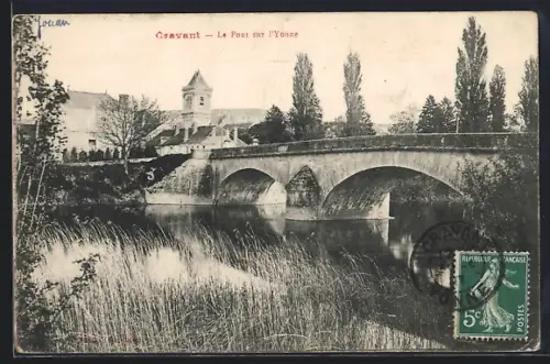 AK Cravant, Le Pont sur l`Yonne
