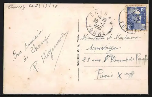 AK Charny /Yonne, Le Pont