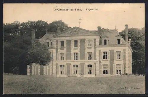 AK Le Chesnoy-lez-Sens, Facade Sud du château