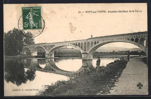 AK Pont-sur-Yonne, Aqueduc des Eaux de la Vanne