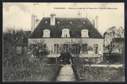 AK Tonnerre, Maison où est né le Chevalier d`Éon de Beaumont