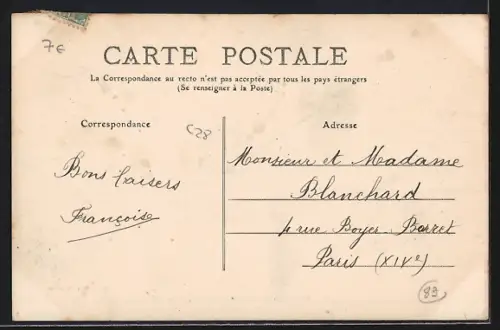 AK Vincelles, Vue générale, Côté Nord