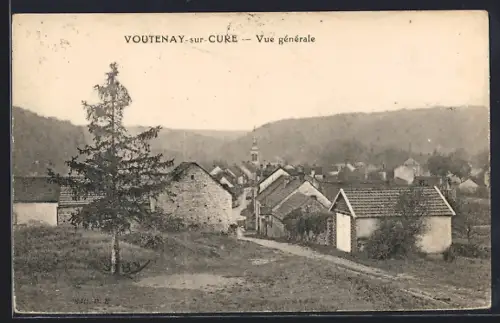 AK Voutenay-sur-Cure, Vue générale