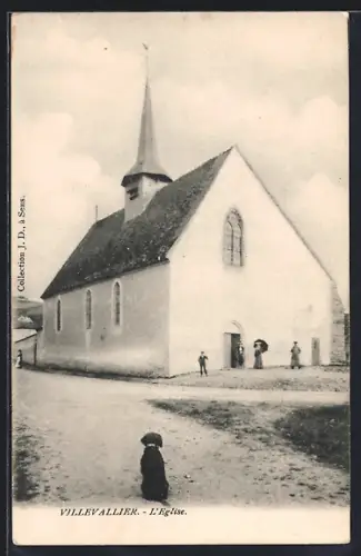 AK Villevallier, L`Église
