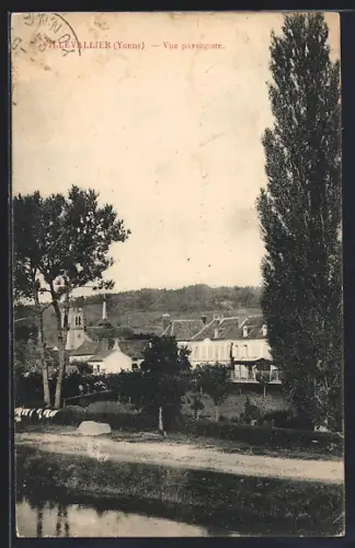 AK Villevallier, Yonne, Vue paysagiste