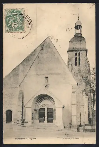 AK Vinneuf, L`Église