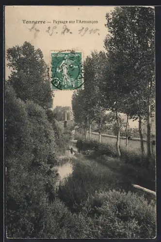 AK Tonnerre, Paysage sur l`Armancon