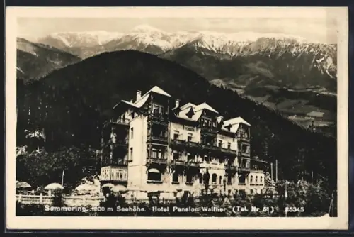 AK Semmering, Hotel Pension Wallner