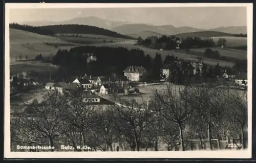 AK Sulz in N.-Oe., Blick auf die Siedlung