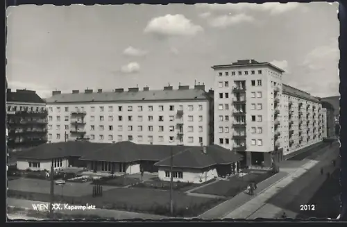 AK Wien, Neubauten am Kapaunplatz