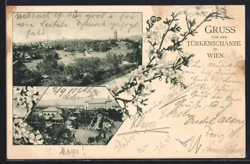 AK Wien, Türkenschanze, Mehrfachansicht