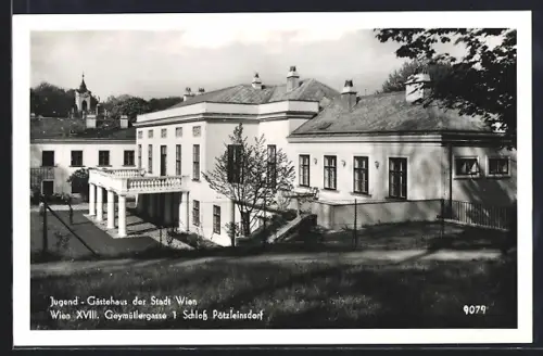 AK Wien, Jugend-Gästehaus der Stadt Wien, Geymüllergasse 1, Schloss Pötzleinsdorf