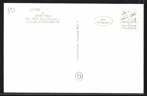 AK Wien, Jugend-Gästehaus der Stadt Wien, Geymüllergasse 1, Schloss Pötzleinsdorf