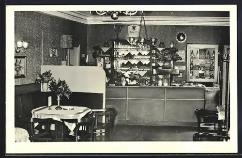 AK Quickborn in Holst., Hotel Restaurant Holsteinischer Hof, Inh. Rudolf Geerdts