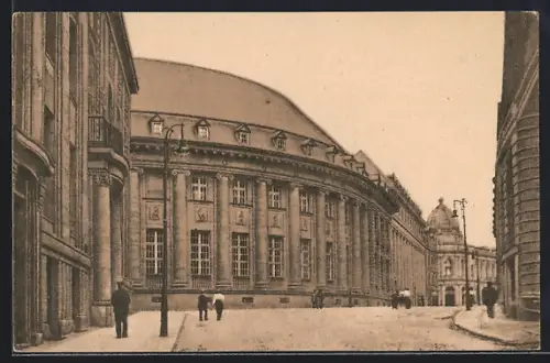 AK Essen / Ruhr, Reichsbank, Bankplatz