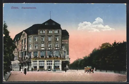AK Essen / Ruhr, Huyssenallee, Parkhotel