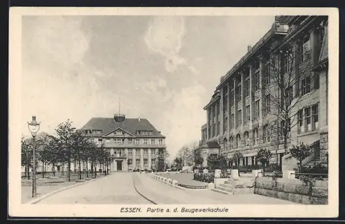 AK Essen, Partie an der Baugewerkschule