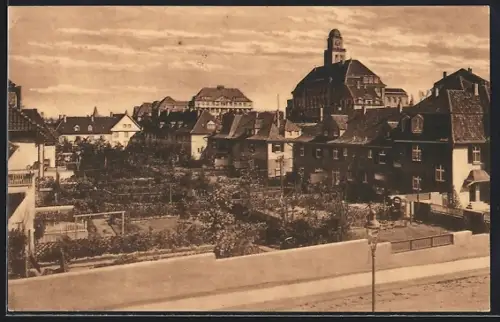 AK Essen, Siedlung Eigenheim, Baugewerkschule