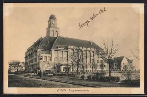 AK Essen, Baugewerkschule