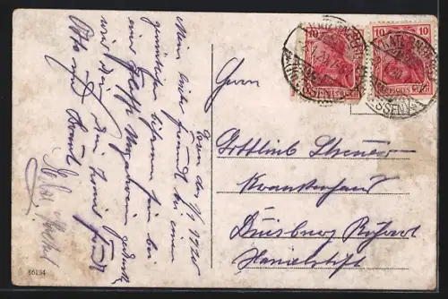 AK Essen, Partie an der Kgl. Baugewerkschule