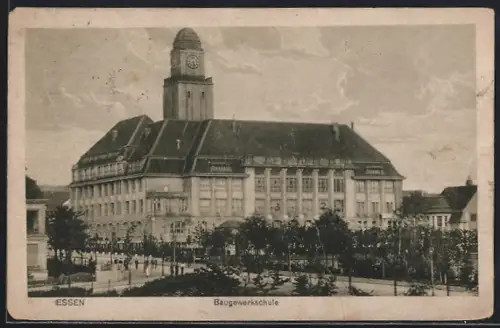 AK Essen, Baugewerkschule