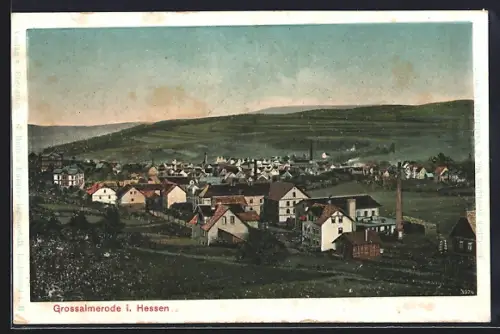 AK Grossalmerode i. Hessen, Gesamtansicht des Ortes