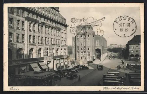 AK Essen, Hotel Handelshof und Börse